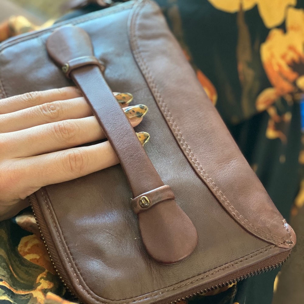 Free People Leather We the Free Traveler  bag